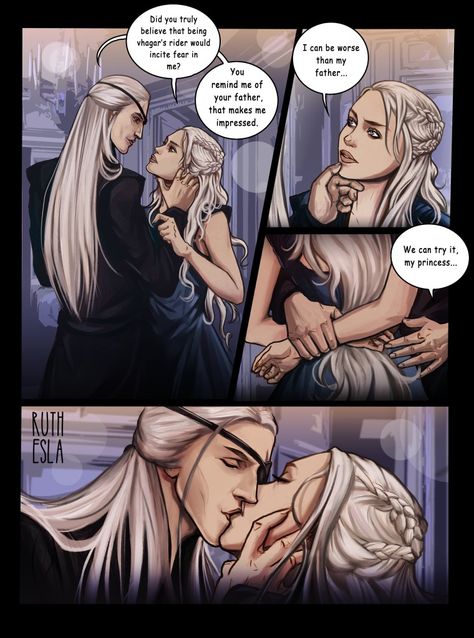 Aemond x Daenerys ❤️💙💚🔥 Geralt X Daenerys, Daenerys Targaryen Book Fan Art, Female Aemond Targaryen, Aemond Targaryen X Helaena Targaryen, Aemond Targaryen And Visenya, Aemond Targaryen And Daenerys, Helaena Targaryen And Aemond Targaryen, Aemond Targaryen Fanfic, Jonerys Fan Art