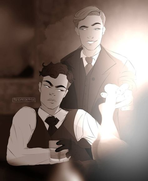 art by @reilynbears on insta. Kaz Brekker And Nikolai Lantsov, Kaz And Nikolai, Nikolai Fanart, Nikolai Lantsov, Grisha Trilogy, Kaz Brekker, The Grisha Trilogy, Six Of Crows, September 7