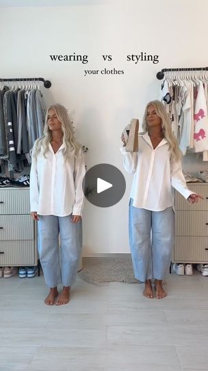 814K views · 2.4K reactions | wearing vs styling your outfit 👖🤍 you can make sooo much out of basic items and some accessories 🪩✨ #stylingtips  #fashiontips  #outfitinspiration | Style Tips for Women French Vs Italian Style, Wear Vs Style, Styling Vs Wearing, Wearing Vs Styling, Wearing Vs Styling Outfits, Trendy Christmas Outfits, French Girl Style, Tips For Women, Your Outfit