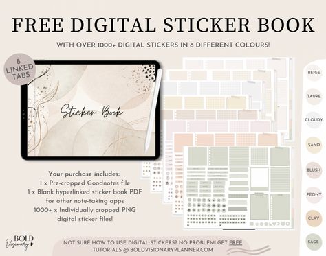 Digital Sticker Book, Samsung Notes Stickers Free, Goodnotes Stickers Notes, Aesthetic Digital Planner Template, Good Notes Stickers Free, Goodnotes Stickers Free Png, Free Goodnotes Stickers, Good Notes Stickers, Free Digital Planner Stickers