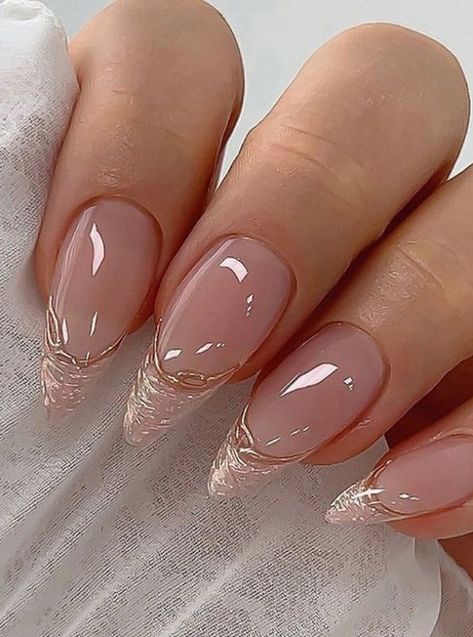 Free Returns ✓ Free Shipping✓. 24pcs/Set Almond Shape Light Pink Delicate & Simple French Design Elegant Wearable Nail Art Tips Press On Nails Nail Supplies- Press On Nails at SHEIN. 21st Birthday Nails, Anniversary Nails, Blue Ombre Nails, Long Almond, Retro Nails, Elegant Nail Art, Nail Art Tips, Light Pink Nails, Classy Nail Designs