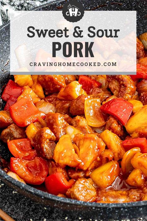 Treat yourself to this delectable Sweet and Sour Pork recipe. Crispy pork, vibrant veggies, and a tangy homemade sauce make this a perfect weeknight dinner. Forget take-out; this is easy and mouthwateringly good! #SweetAndSourPork #HomemadeTakeout #EasyWeeknightDinner Sweet And Sour Pork Recipe, Sweet N Sour Pork Recipe, Crispy Pork, Pork Recipe, Chicken Dish, Pork Dishes, Sweet And Sour, Homemade Sauce, Easy Weeknight Dinners