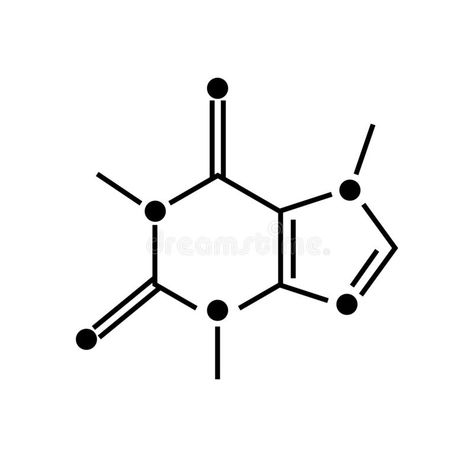 Caffeine chemical formula. On white background , #SPONSORED, #chemical, #Caffeine, #formula, #background, #white #ad Caffeine Formula, Chemical Formula, Typography Poster Design, Background White, Background Illustration, Typography Design, Poster Design, White Background, Stock Vector