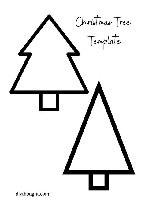 Christmas Tree Template Pattern, Small Christmas Tree Template Free Printable, Tree Template Printable Free, Tree Pattern Printable, Christmas Tree Patterns Free Printable, Christmas Tree Templates Free Printable, Tree Template Printable, Christmas Tree Stencil, Easter Templates Printables