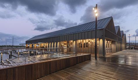 Gallery of Waterfront Tavern / H&E Architects - 23 Best Bar Design, Drink Design, Best Bar, Master Plan, Cool Bars, House Boat, Bar Design, Design Awards, Architects