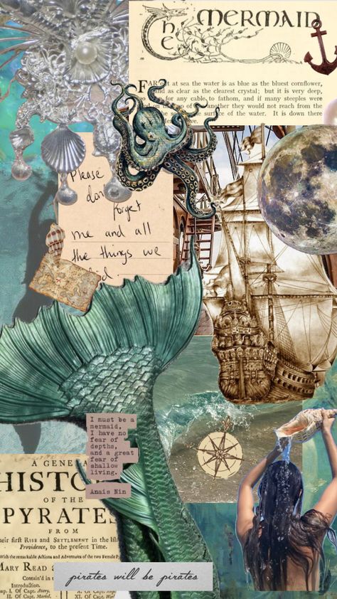 #mermaidcore #mermaidaesthetic Sea Life Wallpaper, Aphrodite Aesthetic, Scrapbook Letters, Mermaid Wallpapers, Cute Summer Wallpapers, Mermaid Aesthetic, Ocean Wallpaper, Mermaid Art, Summer Wallpaper