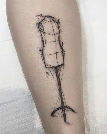 Sewing Tattoo Design, Bw Tattoo, Sewing Tattoos, Knitting Tattoo, Wrist Tattoos Girls, Cute Tattoos On Wrist, Tattoo Graphic, Tattoo Girls, Tattoo Feminina