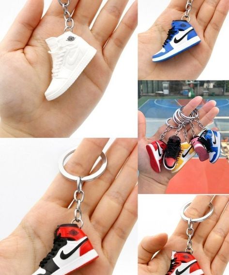 These Mini Jordan Keychains are $10! Perfect for sneaker lovers! Use code INSTA for 15% OFF your order! #sneakers #nike #jordan #sneakerhead #shoes #fashion #adidas #kicks #yeezy #airjordan #sneaker #hypebeast #airmax #sneakersaddict #style #kicksonfire #sneakerheads #streetwear #sneakeraddict #kickstagram #sepatumurah #sepatu #sneakersmurah #nicekicks #ootd #sneakernews #s #supreme #offwhite #hype Jordan Keychains, Sneakers Nike Jordan, Sneakerhead Shoes, Mini Shoes, Sneaker Shop, All Body Workout, Sneaker Lovers, Sneakers Addict, Shoes Collection