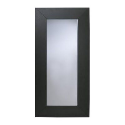 Big chunky black mirror. That should put the finishing touch on my vanity room. Ikea Full Length Mirror, Mongstad Mirror, Diy Floor Mirror, Ikea Mirror Hack, Full Wall Mirror, Big Wall Mirrors, Mirror Gallery Wall, Ikea Mirror, White Wall Mirrors