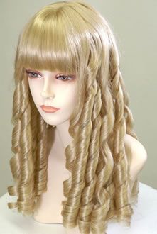 Doll Curls Hairstyles, Victorian Woman Hairstyle, Ringlets Hairstyles, Hair Curls Style, Victorian Curls, Curly Hair Reference, Doll Curls, Princess Curls, Angelic Hair