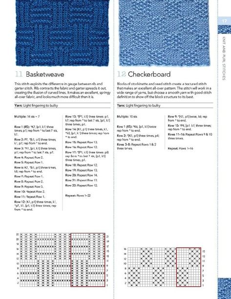 Knit Stitch Dictionary: 250 Essential Stitches 2015 — Yandex Disk Purl Stitch, Seed Stitch, Curved Lines, Bulky Yarn, Knit Stitch, Garter Stitch, Basket Weaving, Stitch Patterns, Yarn