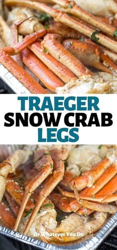 Grill Crab Legs Recipes, Smoked Snow Crab Leg Recipes, Traeger Seafood Recipes, Grilled Snow Crab Legs Recipe, Grilled Crab Legs, Crab Legs On The Grill, Wood Pellet Grill Recipes, Smoker Grill Recipes, Grilled Crab