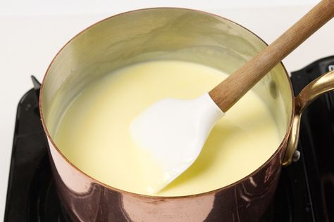 Dessert Types, Creme Anglaise Recipe, Malva Pudding, Homemade Custard, English Cream, Recipe Journal, Dessert Toppings, Egg Yolks, Dessert Sauces