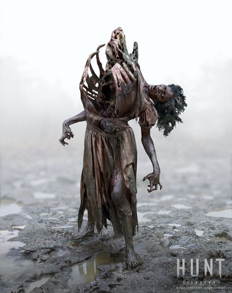 ArtStation - Hunt Showdown - Hive Concept, Artem Shumnik Monster Concept Art Horror, Concept Art Horror, Art Deco Photography, Hunt Showdown, Zombie Monster, Dark Creatures, Creepy Monster, Horror Monsters, Cosmic Horror