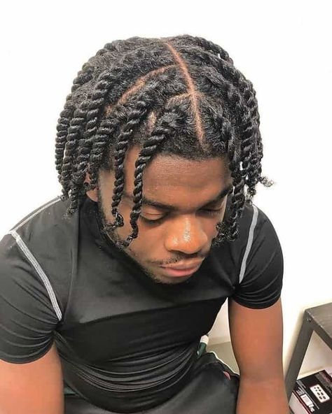 Two Strand Twist Men Fade, Male Twists Hair Black Men, Twist Hair Men, Two Strand Twist Hairstyles, Twist Ideas, Barber Cut, Mens Twists Hairstyles, Short Hair Twist Styles, Hair Twists Black