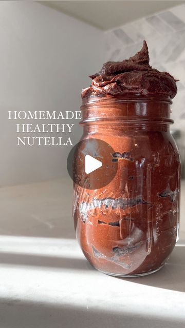 Grace Wagner on Instagram: "HOMEMADE HEALTHY NUTELLA🤎

This might be one of my favorite recipes yet😍 it’s probably because I used to be OBSESSED with Nutella toast in high school. I not only like to pair this with toast but also with fruit, yogurt, etc.

Ingredients:
-2 cups dry roasted hazelnuts (skin REMOVED)
-2 tbsp melted coconut oil
-2/3 cup cacao powder
-7 soaked dates
-1 cup almond milk 
-1/2 cup maple syrup
-1/2 tsp vanilla
Pinch of salt

How to:
-Roast or bake hazelnuts on 350F for about 10min or until skin starts to pop off a bit
-After roasting add hazelnuts to a kitchen towel and apply pressure as you move them around, skin will start to fall off.
-Add hazelnuts to a high powered blender (or food processor). Hazelnuts will turn into a powder, keep blending and scraping sides How To Make Hazelnut Syrup, Nutella Toast, Healthy Nutella, Roasted Hazelnuts, Fruit Yogurt, My Favorite Recipes, How To Roast Hazelnuts, Cacao Powder, Food Processor