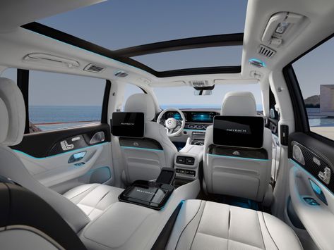 What it's like inside Mercedes-Maybach's new ultra-luxury SUV Gls Mercedes, Maybach S600, Mercedes Stern, Mobil Design, Luxe Auto's, Eksterior Modern, مرسيدس بنز, Mercedes Benz Maybach, Bmw X7