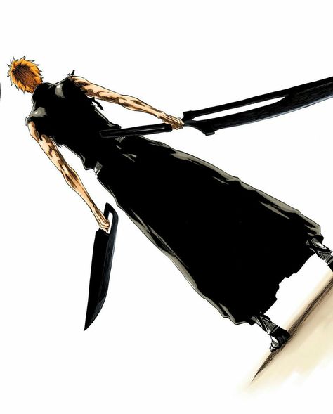 Ichigo Bankai, Ichigo Manga, All Anime Characters, Kurosaki Ichigo, Bleach Art, Bleach (anime), Bleach Manga, Anime Akatsuki, Anime Tattoos