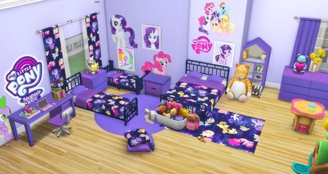 I Create Bedroom Sets for The Sims 4 — My Little Pony Bedroom Set For The Sims 4 It’s... Kids Furniture Sims 4 Cc, Mlp Sims 4, My Little Pony Sims 4 Cc, Sims 4 Cc My Little Pony, Mlp Sims 4 Cc, Sims 4 My Little Pony Cc, Sims 4 Kids Bedroom, Sims 4 Toys Cc, Sims 4 Kids Room Cc