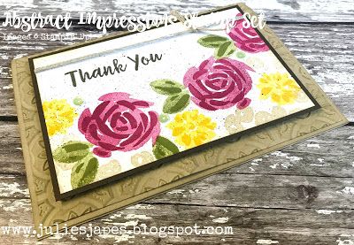 Julie Kettlewell - Stampin Up UK Independent Demonstrator - Order products 24/7 - www.juliesjapes.blogspot.com Daisy Cards, Handmade Thank You Cards, Stamping Up Cards, Pretty Cards, Floral Cards, Stamping Up, Flower Cards, Cute Cards, Stamped Cards