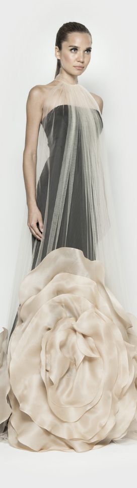 Christos Costarellos Haute Couture Gowns, Organza Flowers, Couture Gowns, Spring Summer 2014, Gorgeous Gowns, Summer 2014, Beautiful Gowns, Fancy Dresses, Eminem