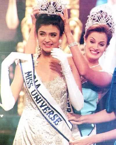 Miss Universe 1994, Miss Universe India, Miss Universe Crown, Sushmita Sen, Average Girl, Miss India, Brunette To Blonde, Miss Universe, Miss World