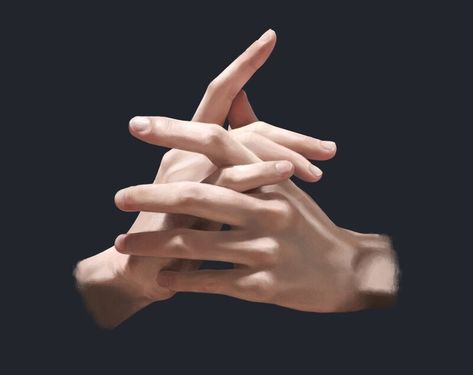 Hands Clasped Together, Clasping Hands, Hand Studies, Hands Reference, Hands Together, Hand Reference, Body Drawing, Body Poses, Art Reference Poses