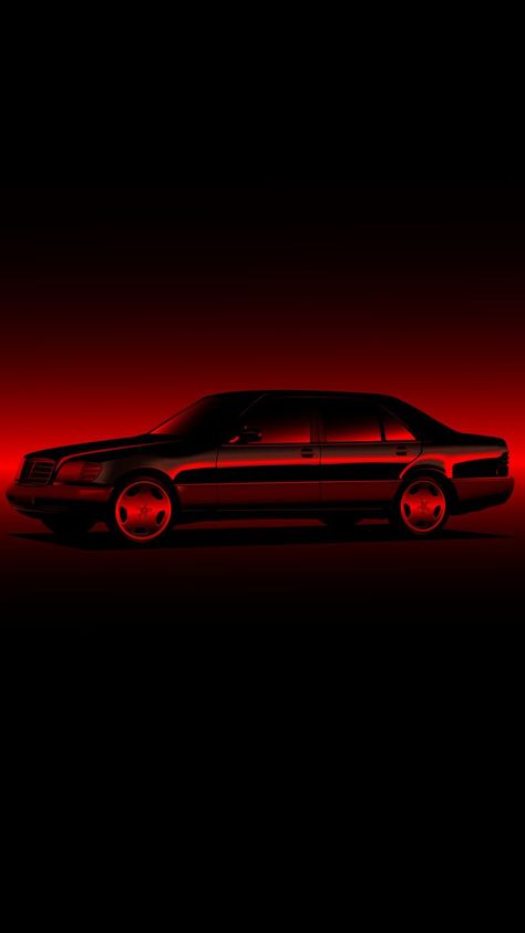 Vector Picture, Car Cartoon, S Class, Red Light, Light Red, Amazing Photography, In The Dark, The Darkest, Mercedes Benz