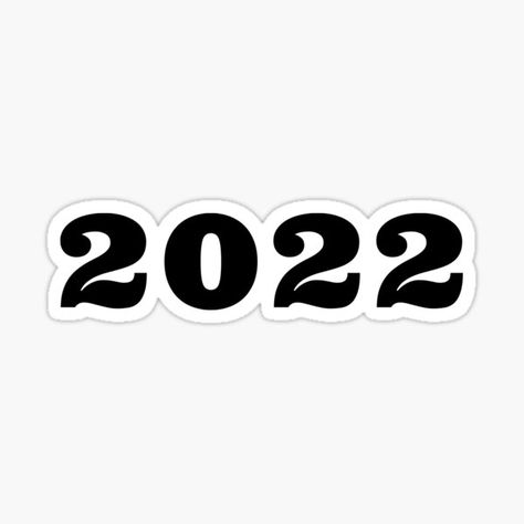 2022. Simple Typography Black 2022 Graduation Design. A 2022 graduation gift idea for every senior or college graduate in 2022. The perfect graduation day present from a proud Mom or Dad, Sister, Brother, Aunt or Uncle or Grandparent for their 2022 grad. T • Millions of unique designs by independent artists. Find your thing. 2022 Sticker, 2022 Design, Graduation Design, Simple Typography, 2022 Graduation, College Graduate, Design Sticker, Graduation Day, Proud Mom