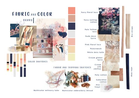 Northumbria Fashion, Mood Board Layout, Fashion Design Inspiration Board, Mood Board Fashion Inspiration, Fashion Portfolio Layout, Fashion Journal, Photoshop Watercolor, 포트폴리오 레이아웃, Fabric Board