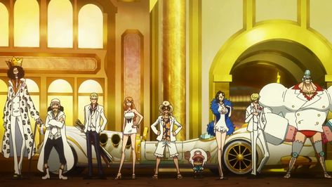 Gold And White Outfit, One Piece Film Gold, Gold Movie, Gold One Piece, Susanoo Naruto, One Piece Movies, One Piece 1, Japanese Film, Nami One Piece