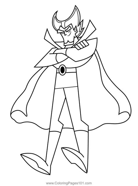 Vlad Plasmius Danny Phantom Coloring Page Vlad Plasmius, Danny Phantom, Free Kids, Printable Coloring Pages, Printable Coloring, Coloring Pages For Kids, Nickelodeon, Coloring Page, Free Printable