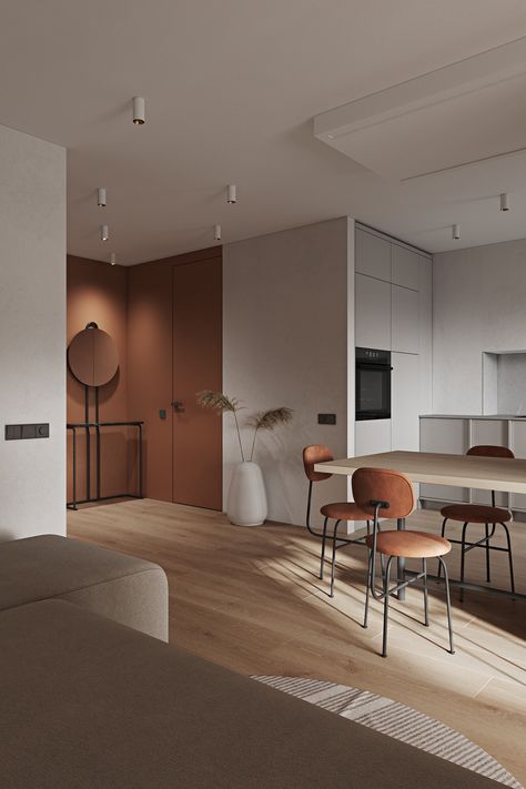 Ruang Tv, Minimalist Home Interior, Apartment Interior, Furniture Design Modern, Apartment Design, Small Apartments, Living Room Interior, Minimalist Home, Contemporary Interior