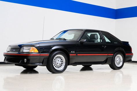 For Sale: 1989 Ford Mustang GT (black, 5.0L V8, 5-speed, 23K miles) Mustang Gt Black, 1989 Mustang, 93 Mustang, Fox Mustang, Ford Sport, Chevy Camaro Z28, Fox Body Mustang, Mercury Capri, Black Poster