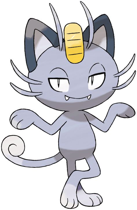 Alolan Meowth, Sun Pokemon, Pokemon Meowth, Cat Pokemon, Gen 1 Pokemon, Pokemon Tv, Pokemon Moon, Pokemon Alola, Type Pokemon