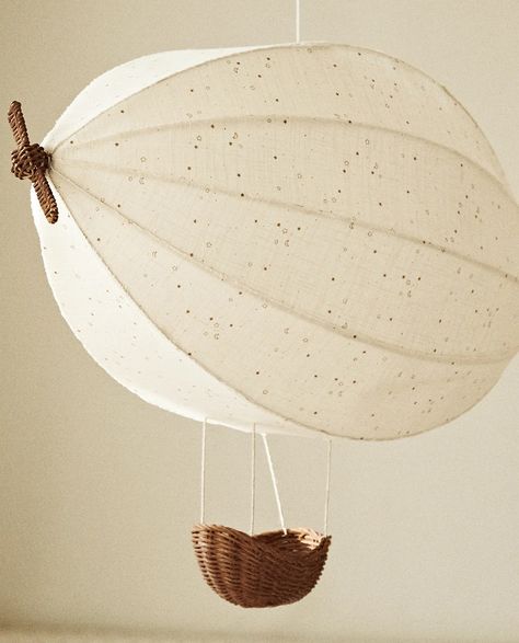 Nursery Guest Room, Diy Hot Air Balloons, Ceiling Lampshade, Baby Event, Nursery Lamp, Childrens Lighting, Dream Nurseries, Nursery Room Inspiration, Home Basics