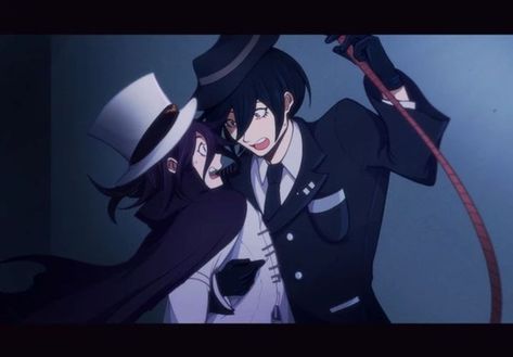 Saiouma Phantom Thief Au, Shuichi Danganronpa, Mastermind Shuichi, Danganronpa Monokuma, Phantom Thief, Shuichi Saihara, Kokichi Ouma, Catch Feelings, Danganronpa 3