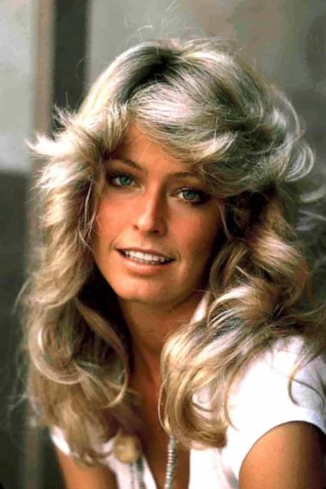 Farah Fawcett, Hairstyle Photo, Farrah Fawcet, 70s Hair, Hollywood Hair, Elizabeth Banks, Hair Icon, Farrah Fawcett, Photo Style