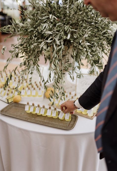 Rustic Italian Wedding Ceremony, Limoncello Bar Wedding, Olive Wedding Theme, Rustic Italian Wedding, Sicilian Wedding, Wedding Table Layouts, Pastel Wedding Theme, Engagement Themes, Lemon Theme