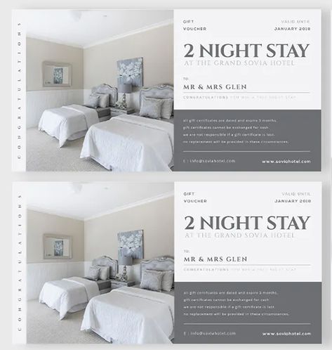 Hotel Resorts Voucher Template AI, EPS Hotel Voucher Design, Hotel Invitation, Hotel Sales, Gift Voucher Design, Voucher Template, Hotel Marketing, Voucher Design, Air Bnb, Hotel Stay