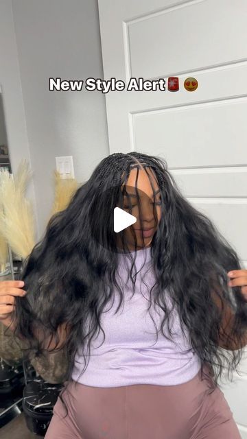 Hause of Hair & Beauty on Instagram: "One thing about @jadegodbolt she’s gonna throw me a challenge and one thing about me I’m going to execute every single time. Sis said she wanted #zoebraids but she don’t have 12 hours to sit down. I said no problem. This style only took me 5 hours ☺️  💆🏾‍♀️Style: Zoey half sew in half Knotless  ⏰Duration: 5 hours 🤍Hair details: 24,24,22” of premium natural wave black (go to our website and reserve what inch you want before booking, select pay offline for the bundles)  📍Location: Dallas, TX  DONT Live in Dallas? No problem, I’ll be dropping a detailed COURSE on how to achieve this look and you can order your bundles online from me as well.   Click “Link in bio” to book, shop or join our waitlist   JOIN OUR EMAIL LIST: Our email list will always be f Half Sew In Half Knotless, Sew In With Knotless Braids, Half Braid Half Knotless, Half Knotless Half Sew In, Half Boho Braids Half Sew In, Half Box Braids Half Sew In Weave, Braided Sew In, Boho Braids With Sew In, Half Braid Half Sew In