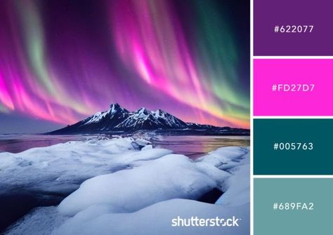 Christmas Color Palette, Color Inspo, Holiday Colors, Christmas 2023, Cold Winter, Christmas Colors, Color Palettes, Light Colors, Northern Lights