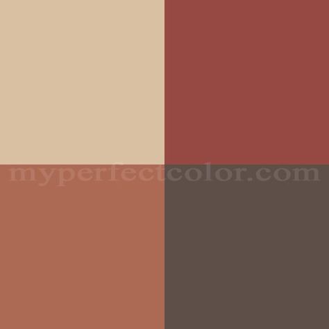 Benjamin Moore™ Pottery Barn™ Colors Fall 2007 - Rich Scheme Created By Audubon Russet Benjamin Moore, Rustic Paint Colors, Rustic Photography, Rustic Apartment, Rustic Office, Rustic Restaurant, Rustic Porch, Rustic Chair, Rustic Fireplaces