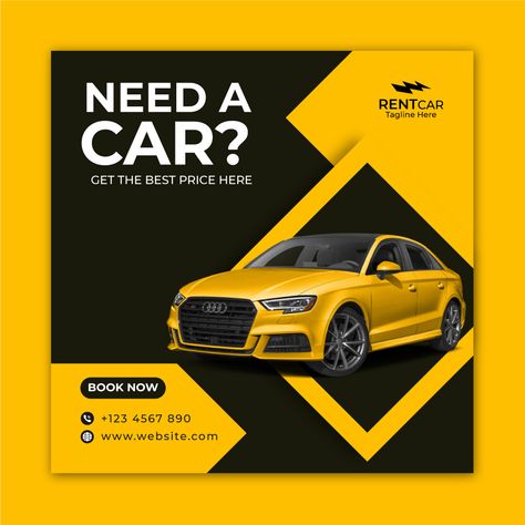 Car Advertisement Poster, New Social Media Design, Social Media Posts Design Ideas, Social Media Post Design Graphics, Social Media Poster Design Ideas, Car Social Media Post Design, Car Ads Design, Car Poster Advertising, Behance Template