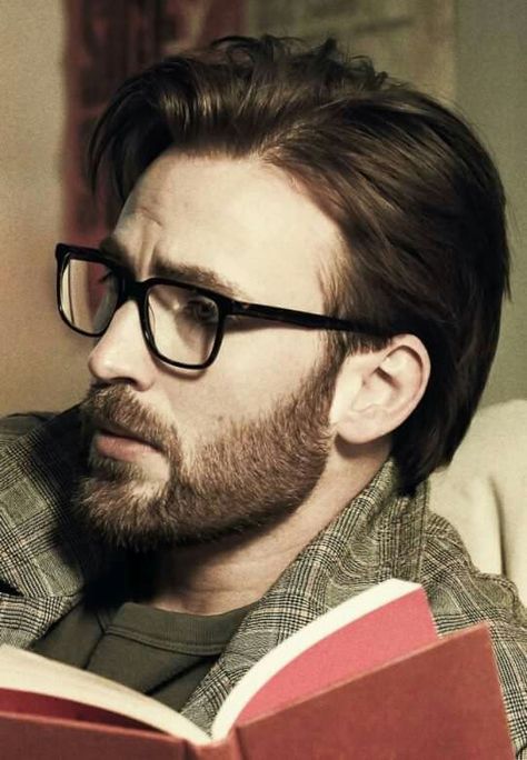 Chris Evans Christopher Robert Evans, Chris Evans Funny, Christopher Evans, Steve Rogers Captain America, Pahlawan Marvel, Robert Evans, Esquire Magazine, Bearded Man, Chris Evans Captain America