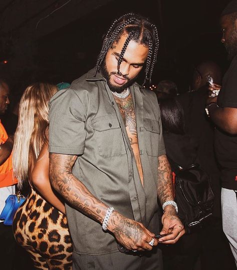 Sexy Dave East David East, Natural Hair Men, Braid Styles For Men, Boy Braids Hairstyles, Braids Men, Cornrow Hairstyles For Men, Braids For Boys, Dave East, Single Braids