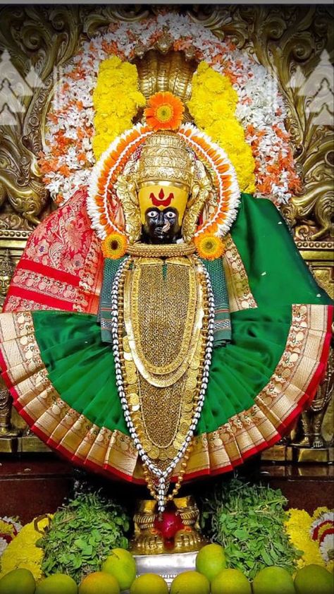 Maha Lakshmi Devi Kolhapur, Mahalaxmi Photo Hd, Mahalaxmi Images Hd, Ambabai Kolhapur Hd Wallpaper, Kolhapur Mahalaxmi Hd Photos, Cotton Decorations Ideas For Ganpati, Kolhapur Mahalakshmi Hd Images, Mahalaxmi Wallpaper, Ambabai Photo Hd