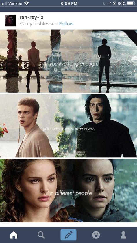 Star Wars Parallels, Star Wars Couples, Star Wars Meme, Star Wars Painting, Funny Star Wars Memes, Star Wars The Last Jedi, Star Wars Quotes, Star Wars Love, Star Wars Jokes