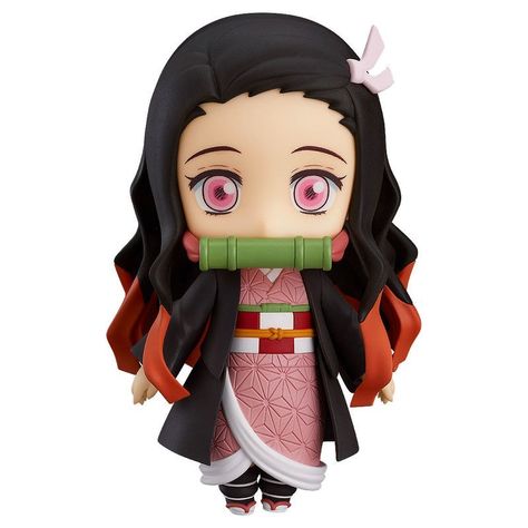 💝💕💗 Anime Doll, Nezuko Kamado, Demon Slayer Kimetsu No Yaiba, Kimetsu No Yaiba, An Anime, Demon Slayer, Green, Anime, Pink