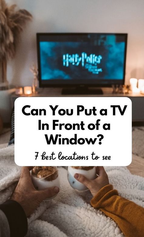 Not sure where a TV should go? Look into these fantastic locations that will be ideal for you. Diy Tv, A Tv, Best Location, Simple Tricks, Canning, Tv